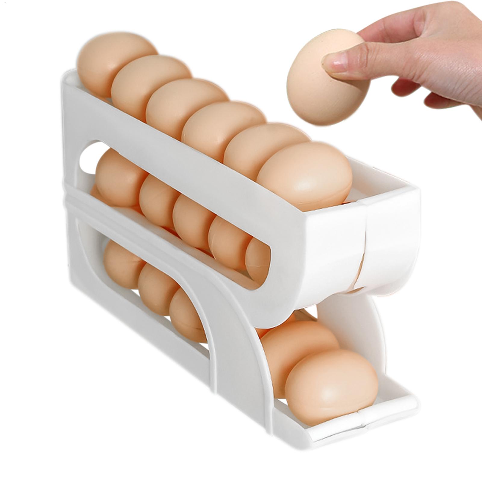 Meal Prep Yellow - Conteneur à œufs pour réfrigérateur, 3
