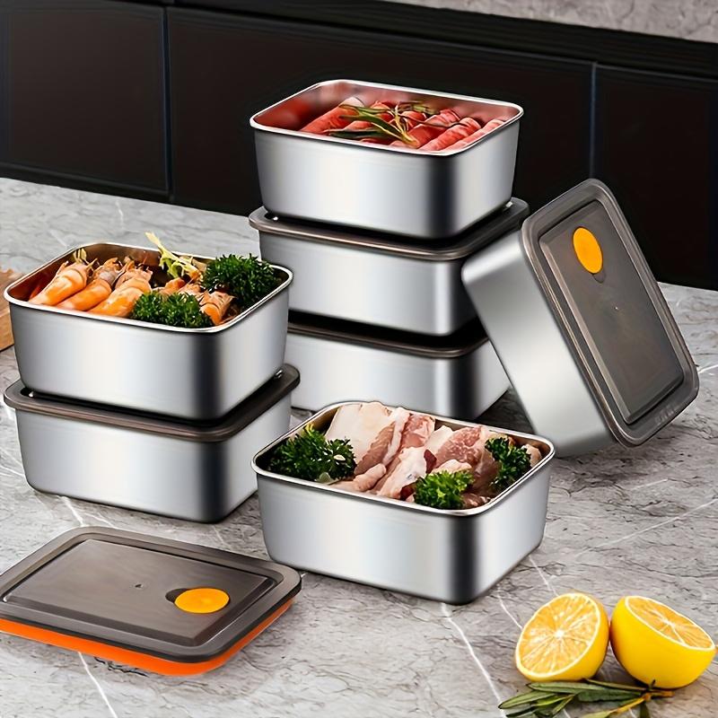 Meal Prep Containers Xl - Ensemble de 4 récipients de conservation