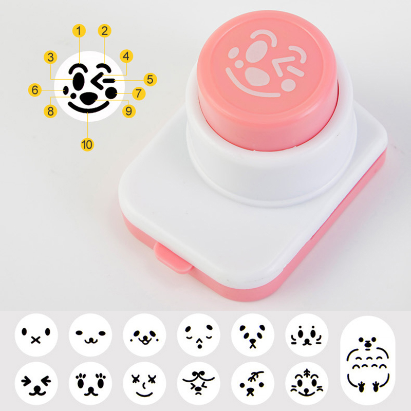 Rice Ball Mold - Bricolage algues Nori poinçon Cutter boules