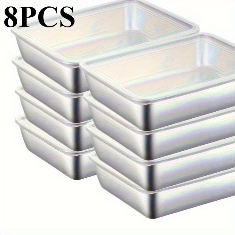 Meal Prep Containers Xl - Récipients alimentaires en acier inoxydable 8