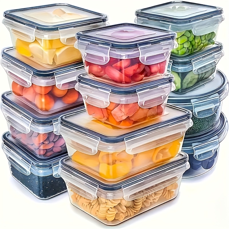 Meal Prep Containers Xl - Ensemble de 4 contenants de stockage