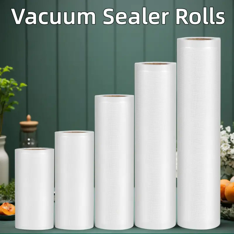 Meal Prep Vacuum Seal Containers - Rouleau de sacs sous vide de