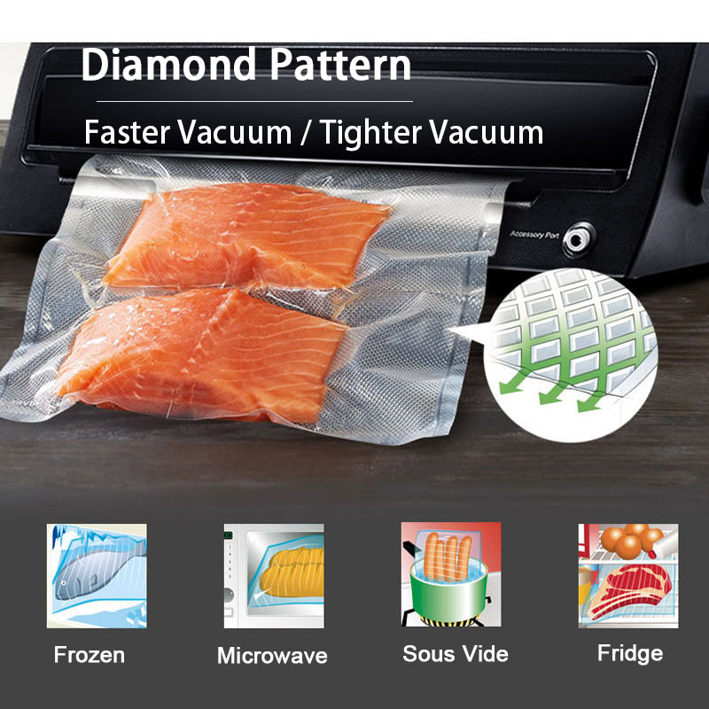 Sacs de scellage sous vide de  - Meal Prep Vacuum Seal Containers avis et prix