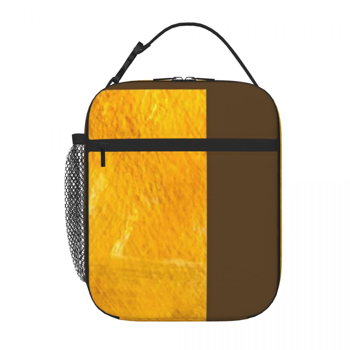 Sac à déjeuner jaune abstrait  - Meal Prep Yellow avis et prix