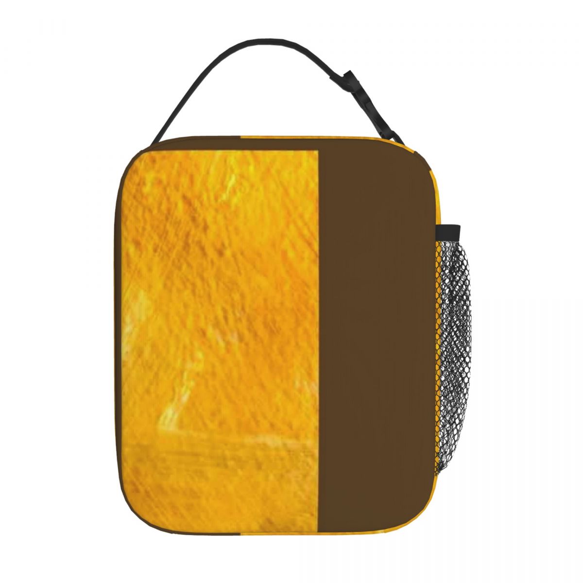 Sac à déjeuner jaune abstrait  - Meal Prep Yellow avis et prix