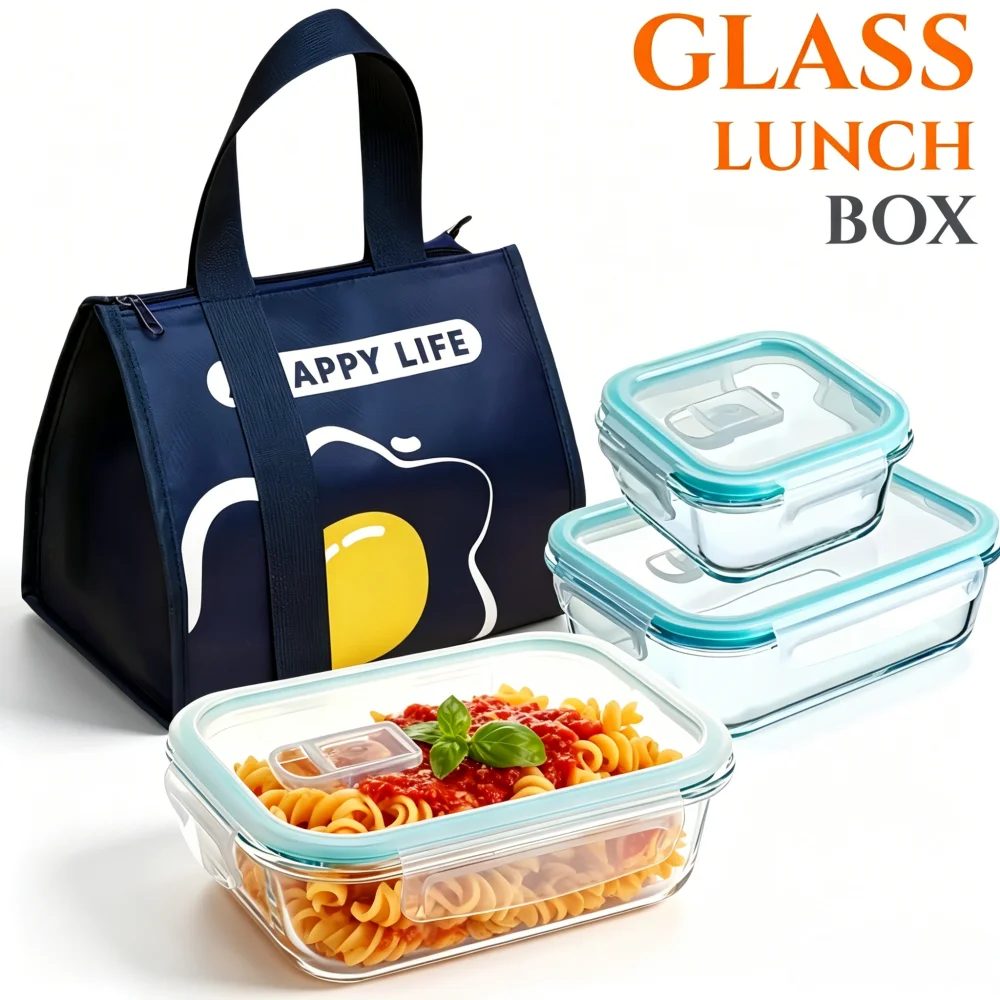 Boîte à lunch en verre sans BP - Meal Prep Rezepte avis et prix