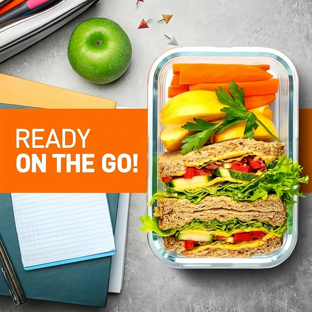 Boîte à lunch en verre sans BP - Meal Prep Rezepte avis et prix