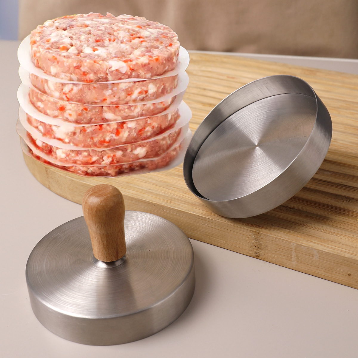 Moule à galettes de bœuf en ac - Rice Ball Mold avis et prix