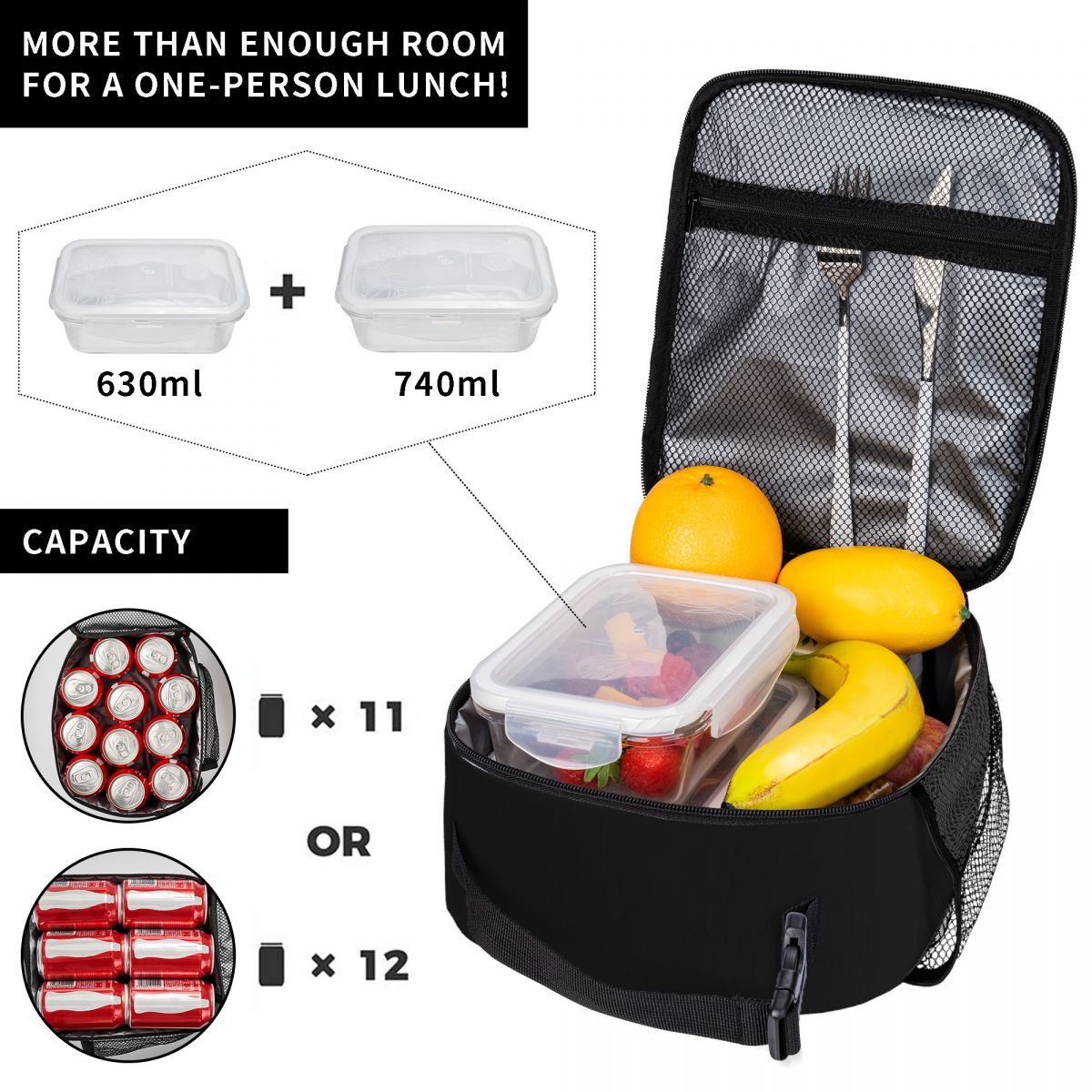 Sac à déjeuner classique anti- - Meal Prep Yellow avis et prix