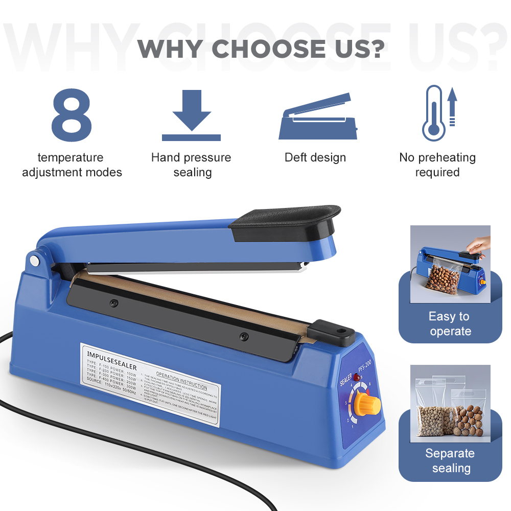 Machine de thermoscellage 200m - Meal Prep Vacuum Seal Containers avis et prix